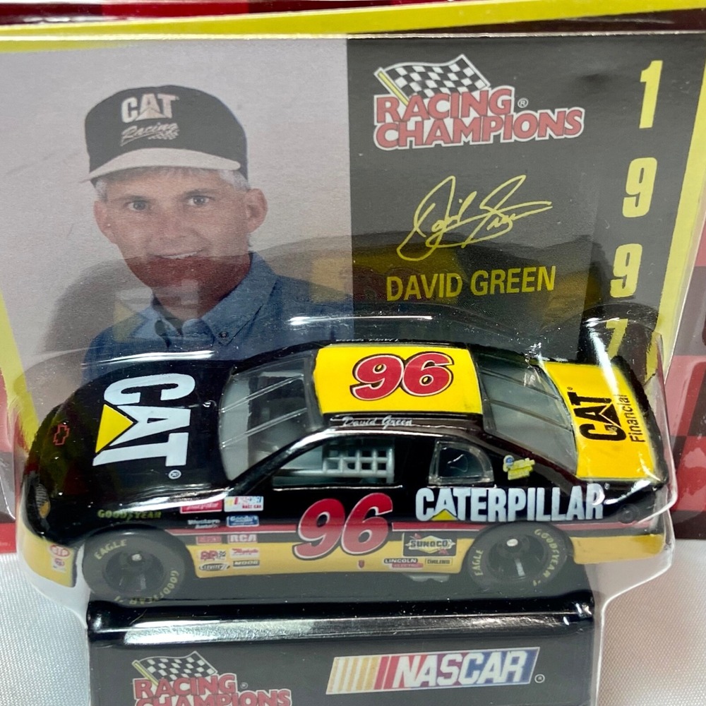Vintage Racing Champions 1997 NASCAR David Green 96 Chevy Monte Carlo CAT (Read)